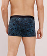 Seamless Ultra-Soft Fit – Micro Modal Spandex Printed Trunk – M107 – Blue