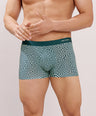 Seamless Ultra-Soft Fit – Micro Modal Spandex Printed Trunk – M107 – Green