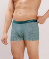 Seamless Ultra-Soft Fit – Micro Modal Spandex Printed Trunk – M107 – Green