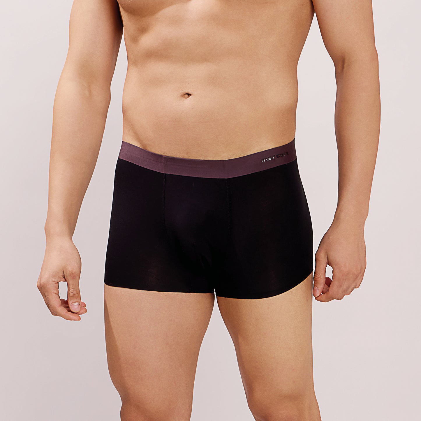 Seamless Ultra-Soft Comfort – Micro Modal Spandex Trunk – M108 - Black