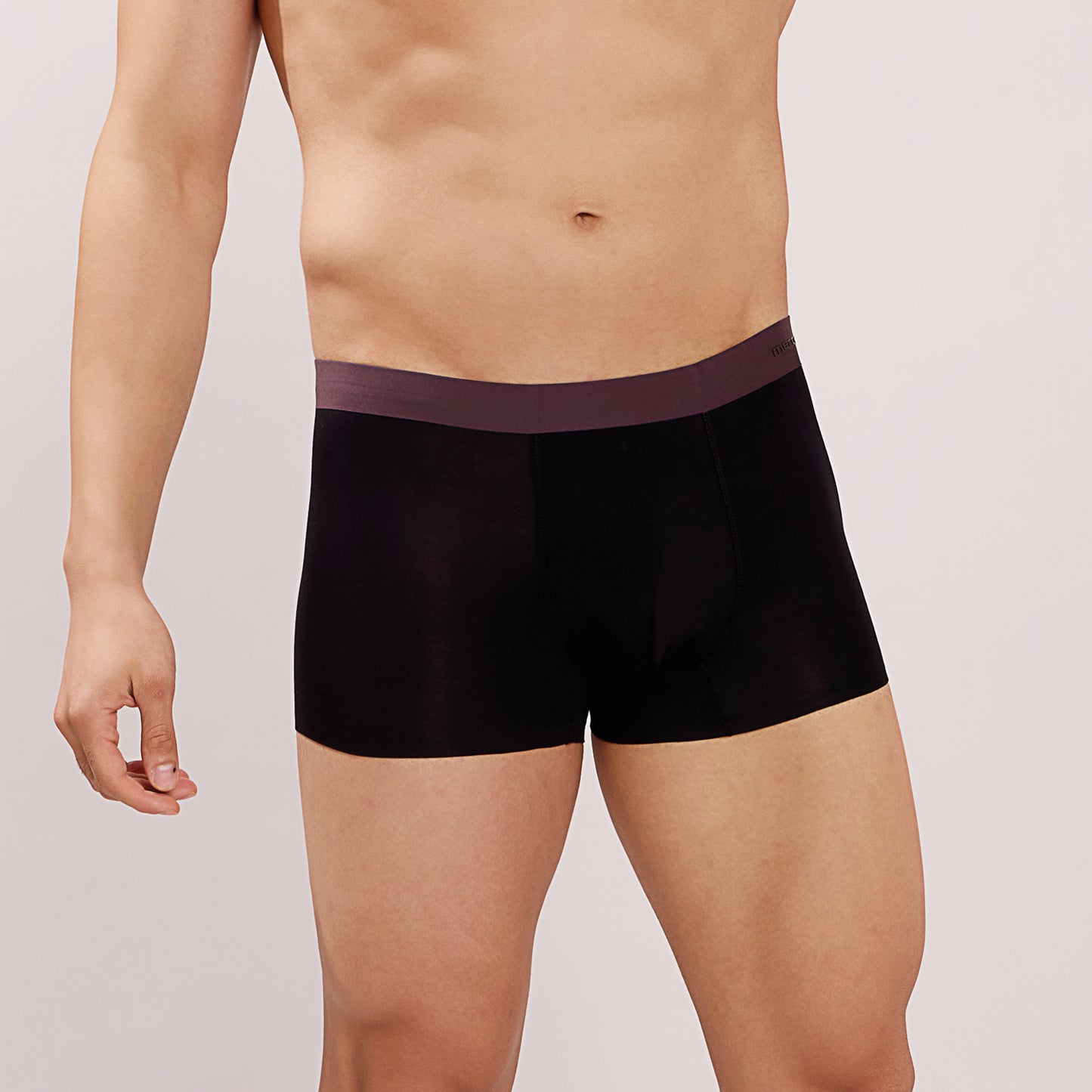 Seamless Ultra-Soft Comfort – Micro Modal Spandex Trunk – M108 - Black