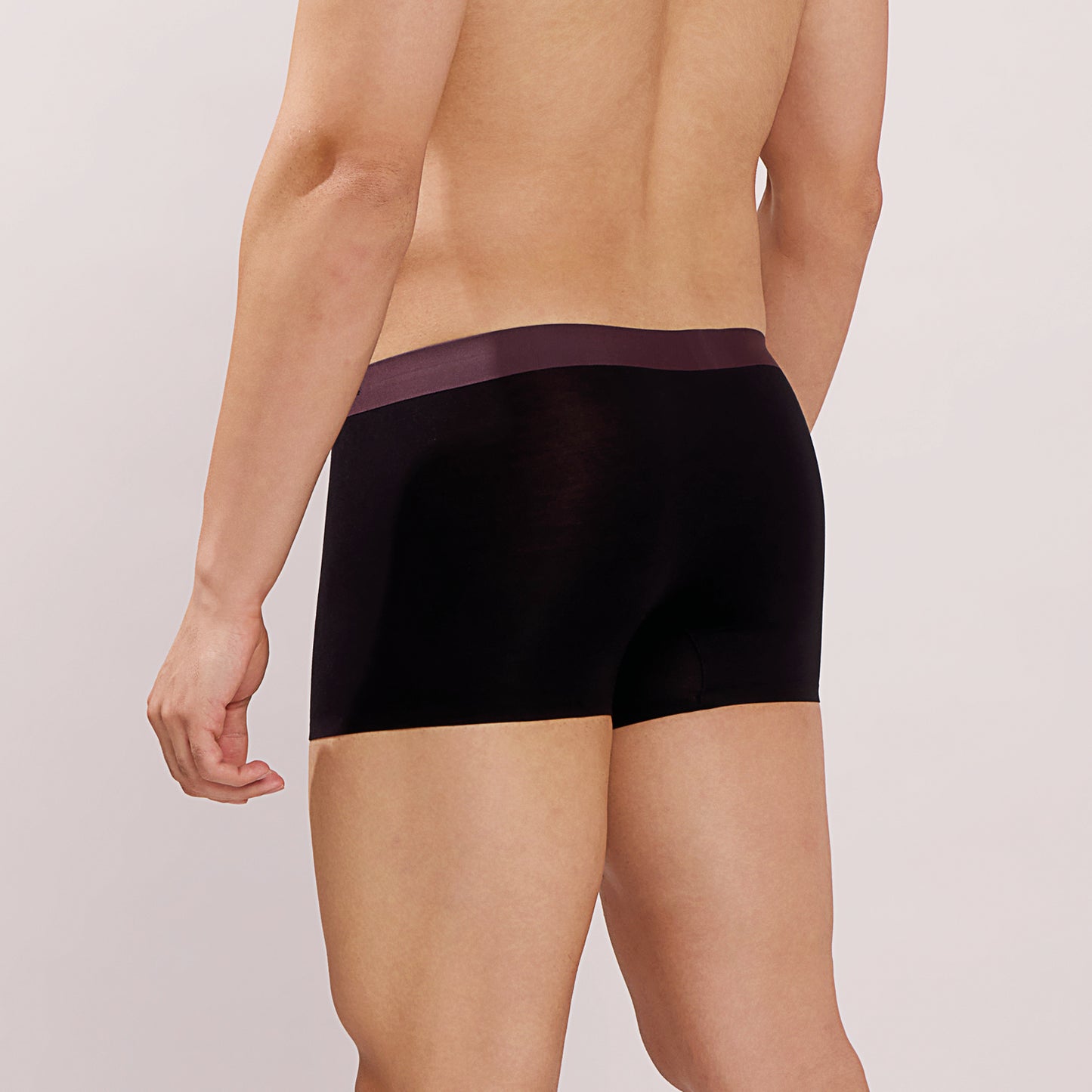 Seamless Ultra-Soft Comfort – Micro Modal Spandex Trunk – M108 - Black