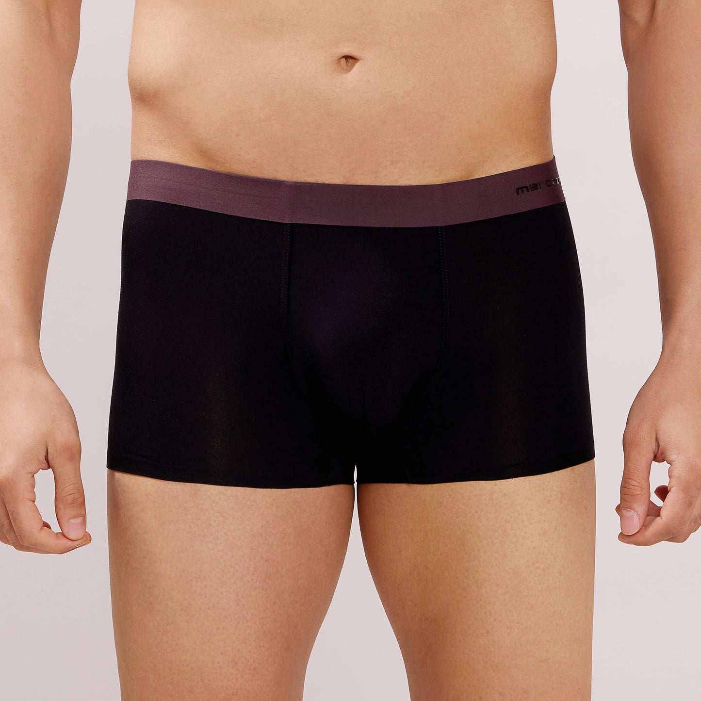 Seamless Ultra-Soft Comfort – Micro Modal Spandex Trunk – M108 - Black