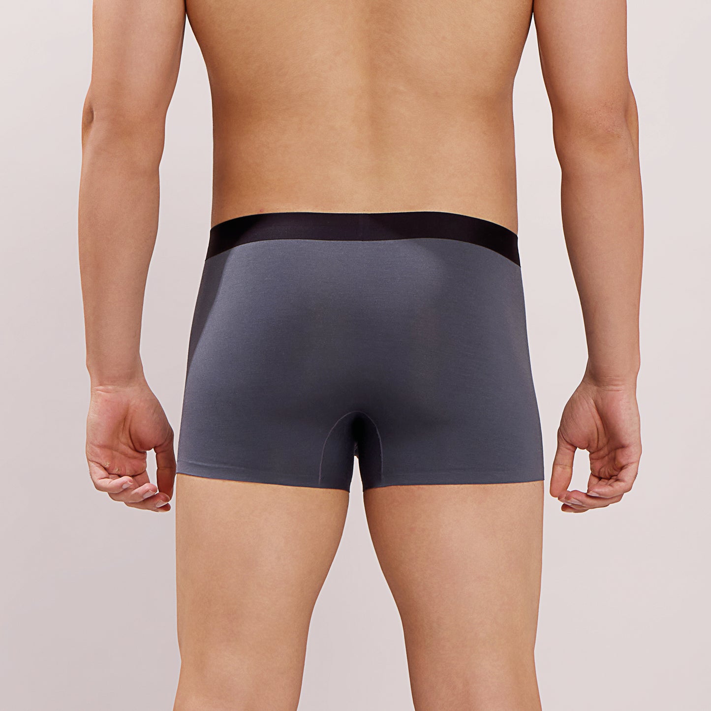 Seamless Ultra-Soft Comfort – Micro Modal Spandex Trunk – M108 - Dark Grey