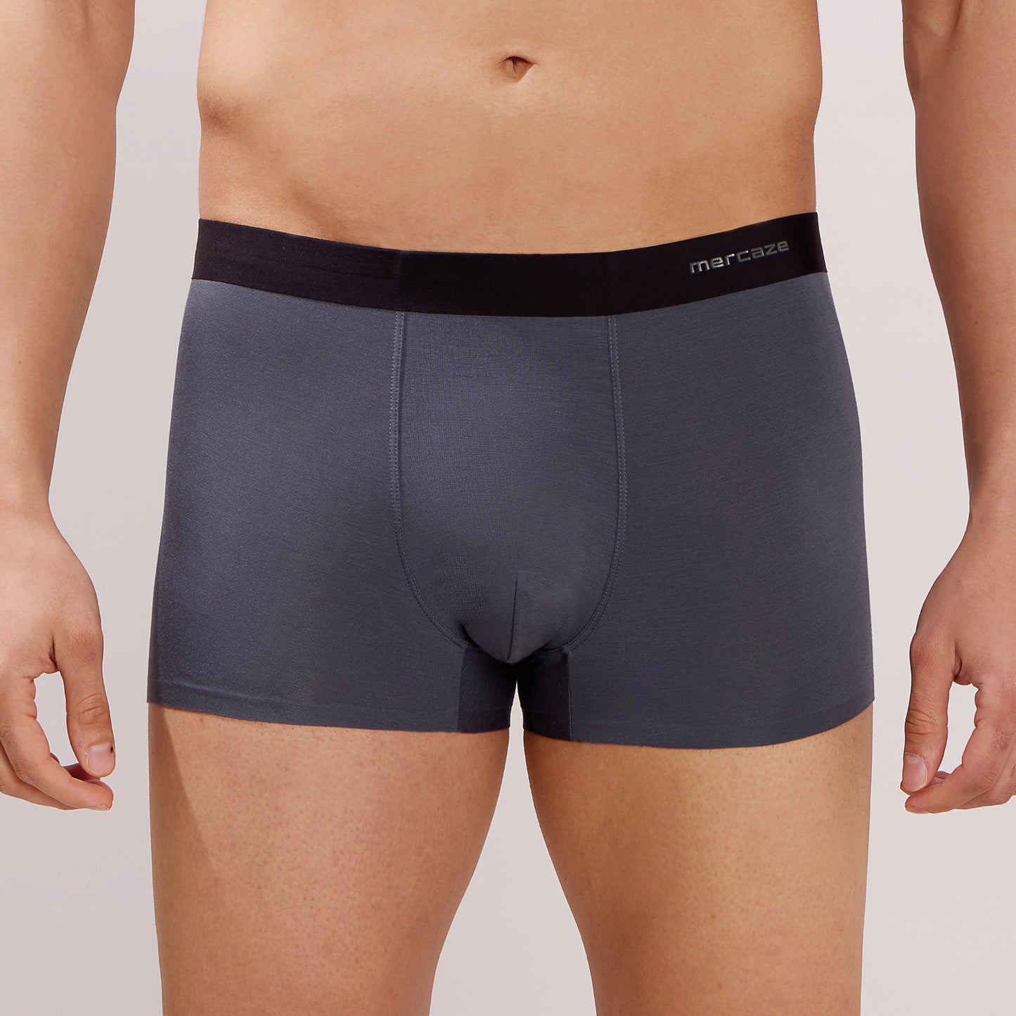 Seamless Ultra-Soft Comfort – Micro Modal Spandex Trunk – M108 - Dark Grey