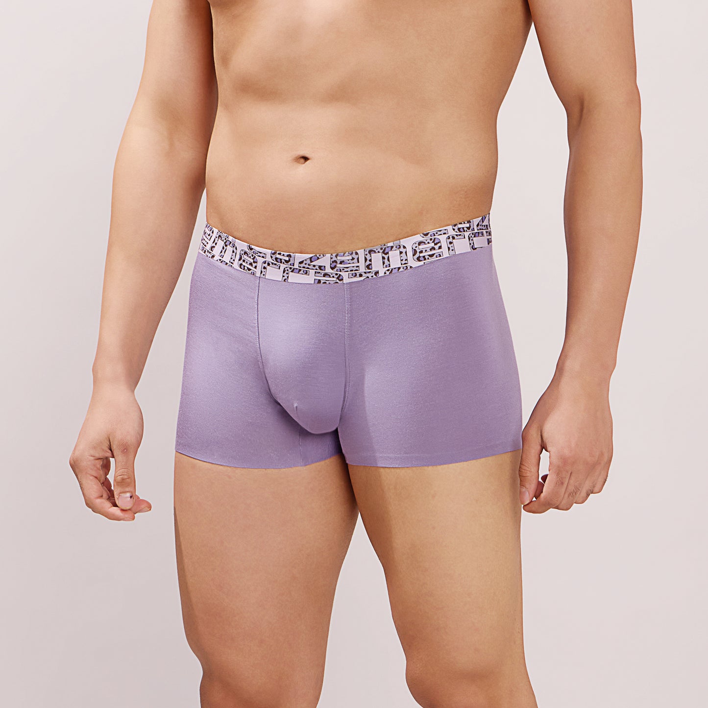 Seamless Ultra-Soft Comfort – Micro Modal Spandex Trunk – M108P - Dark Purple