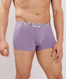 Seamless Ultra-Soft Comfort – Micro Modal Spandex Trunk – M108P - Dark Purple