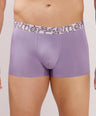 Seamless Ultra-Soft Comfort – Micro Modal Spandex Trunk – M108P - Dark Purple