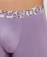 Seamless Ultra-Soft Comfort – Micro Modal Spandex Trunk – M108P - Dark Purple