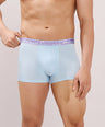 Seamless Ultra-Soft Comfort – Micro Modal Spandex Trunk – M108P - Sky Blue