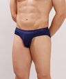 Seamless Ultra-Soft Comfort – Micro Modal Spandex Brief – M109 - Navy