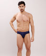 Seamless Ultra-Soft Comfort – Micro Modal Spandex Brief – M109 - Navy