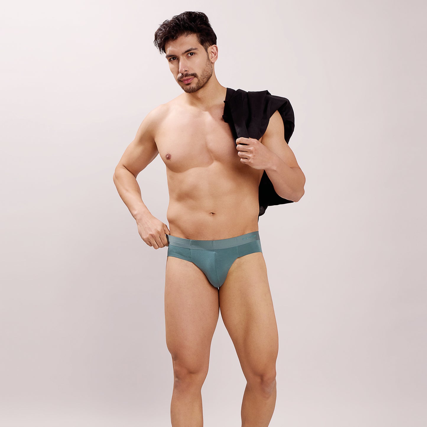 Seamless Ultra-Soft Comfort – Micro Modal Spandex Brief – M109 - Olive