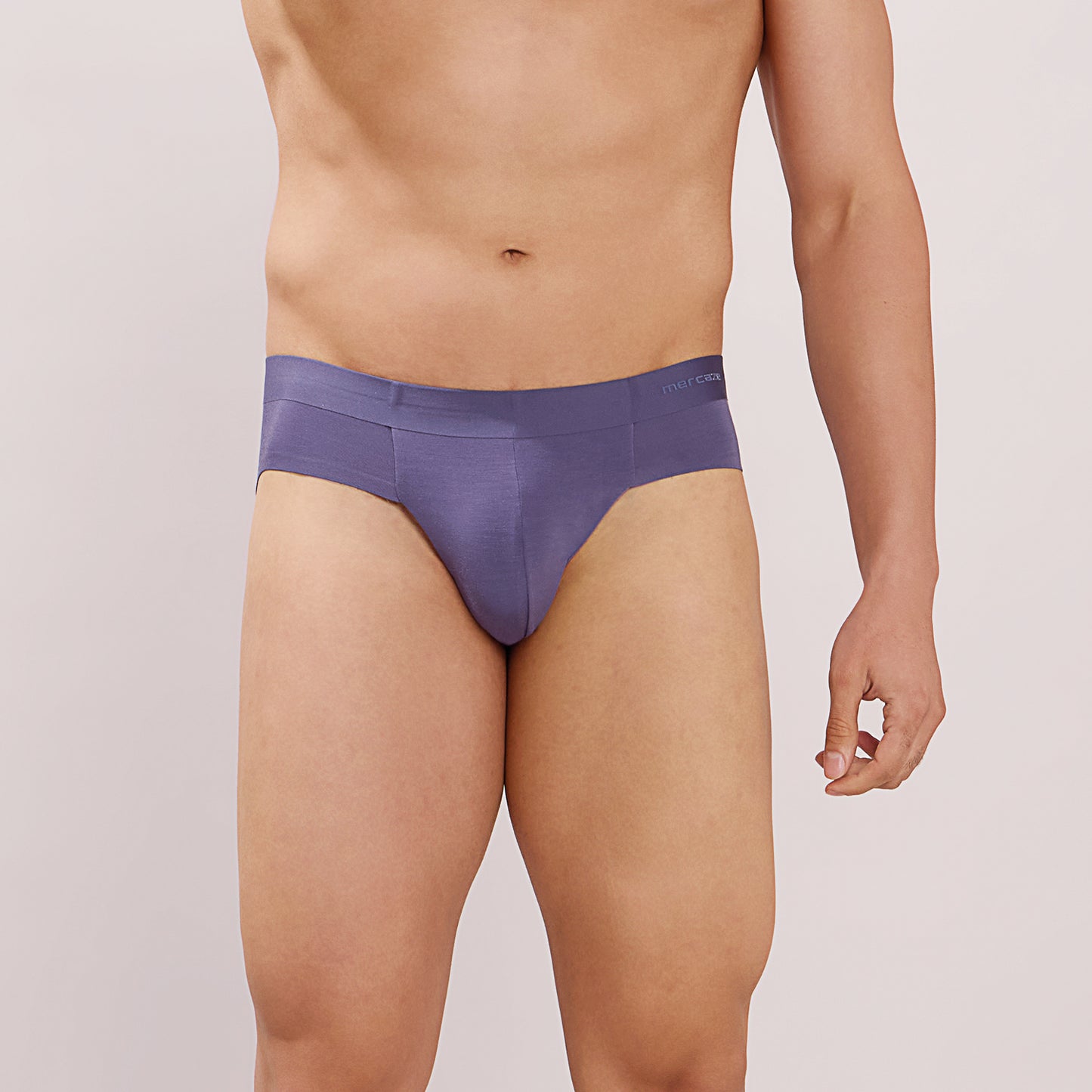 Seamless Ultra-Soft Comfort – Micro Modal Spandex Brief – M109 - Purple