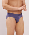 Seamless Ultra-Soft Comfort – Micro Modal Spandex Brief – M109 - Purple