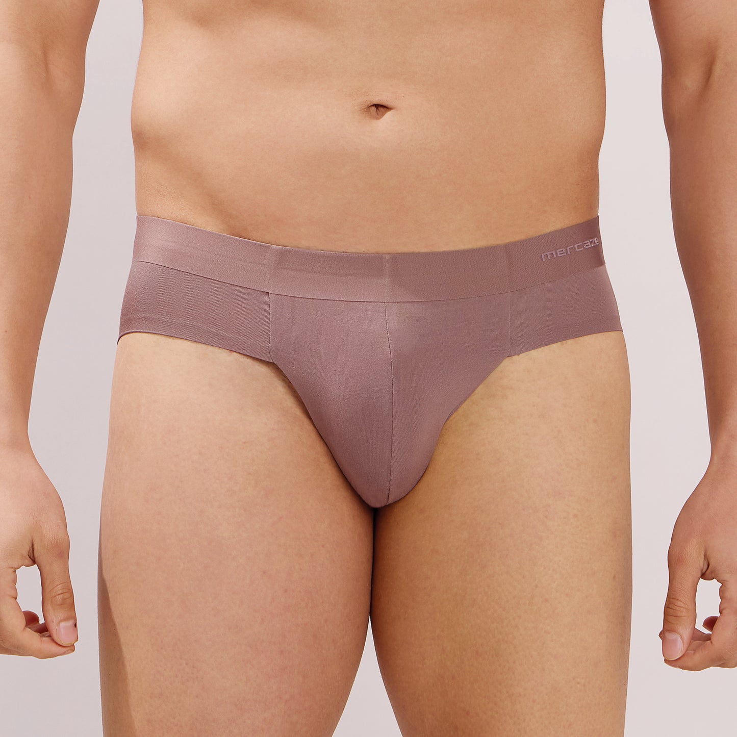 Seamless Ultra-Soft Comfort– Micro Modal Spandex Brief – M109 - Sand