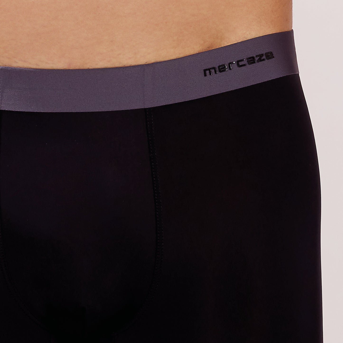 Seamless Ultra-Stretch Comfort – Microfiber Nylon Spandex Trunk – M110 – Black