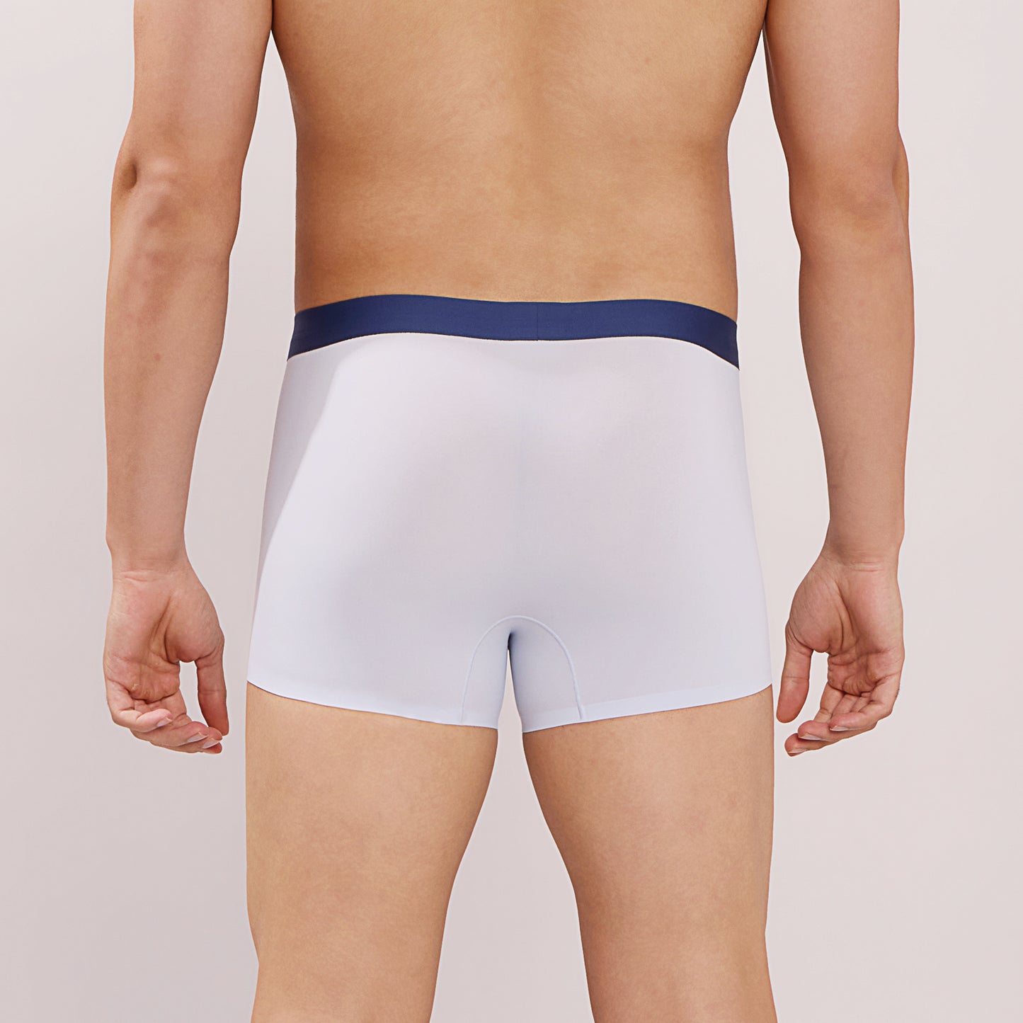 Seamless Ultra-Stretch Comfort – Microfiber Nylon Spandex Trunk – M110 – Light Blue