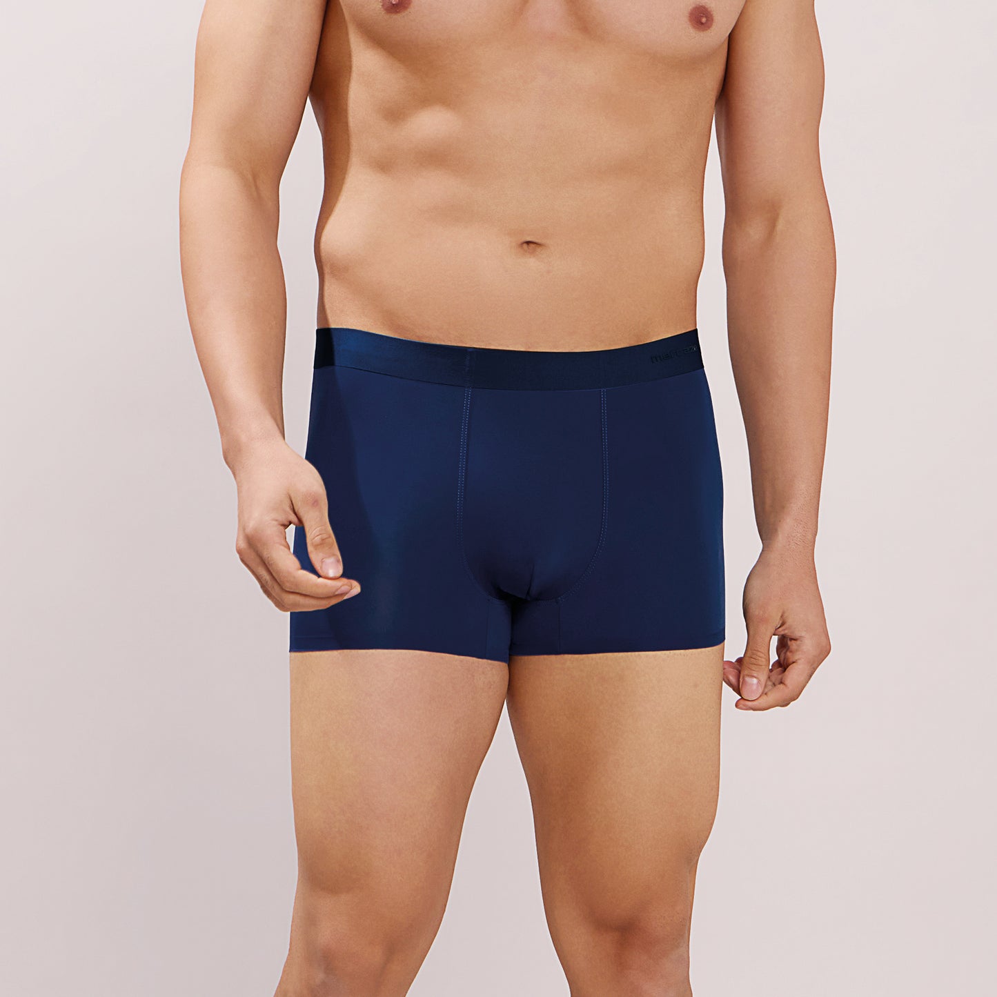 Seamless Ultra-Stretch Comfort – Microfiber Nylon Spandex Trunk – M110 – Navy