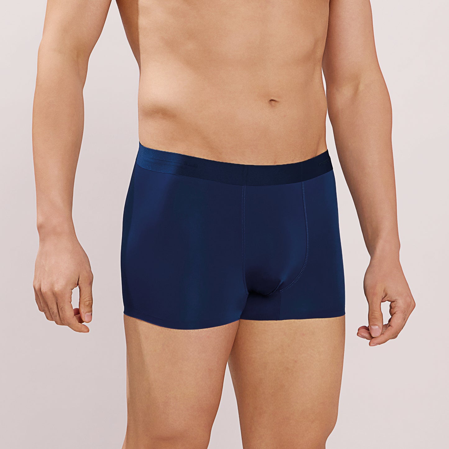 Seamless Ultra-Stretch Comfort – Microfiber Nylon Spandex Trunk – M110 – Navy