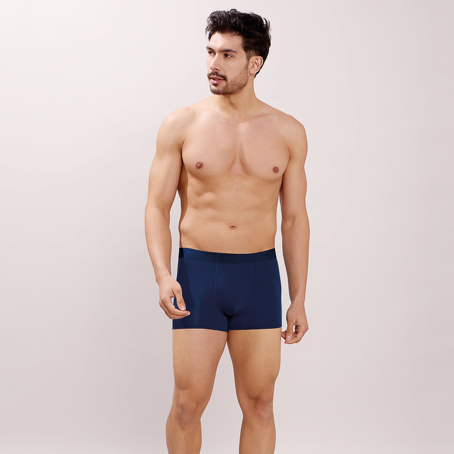 Seamless Ultra-Stretch Comfort – Microfiber Nylon Spandex Trunk – M110 – Navy