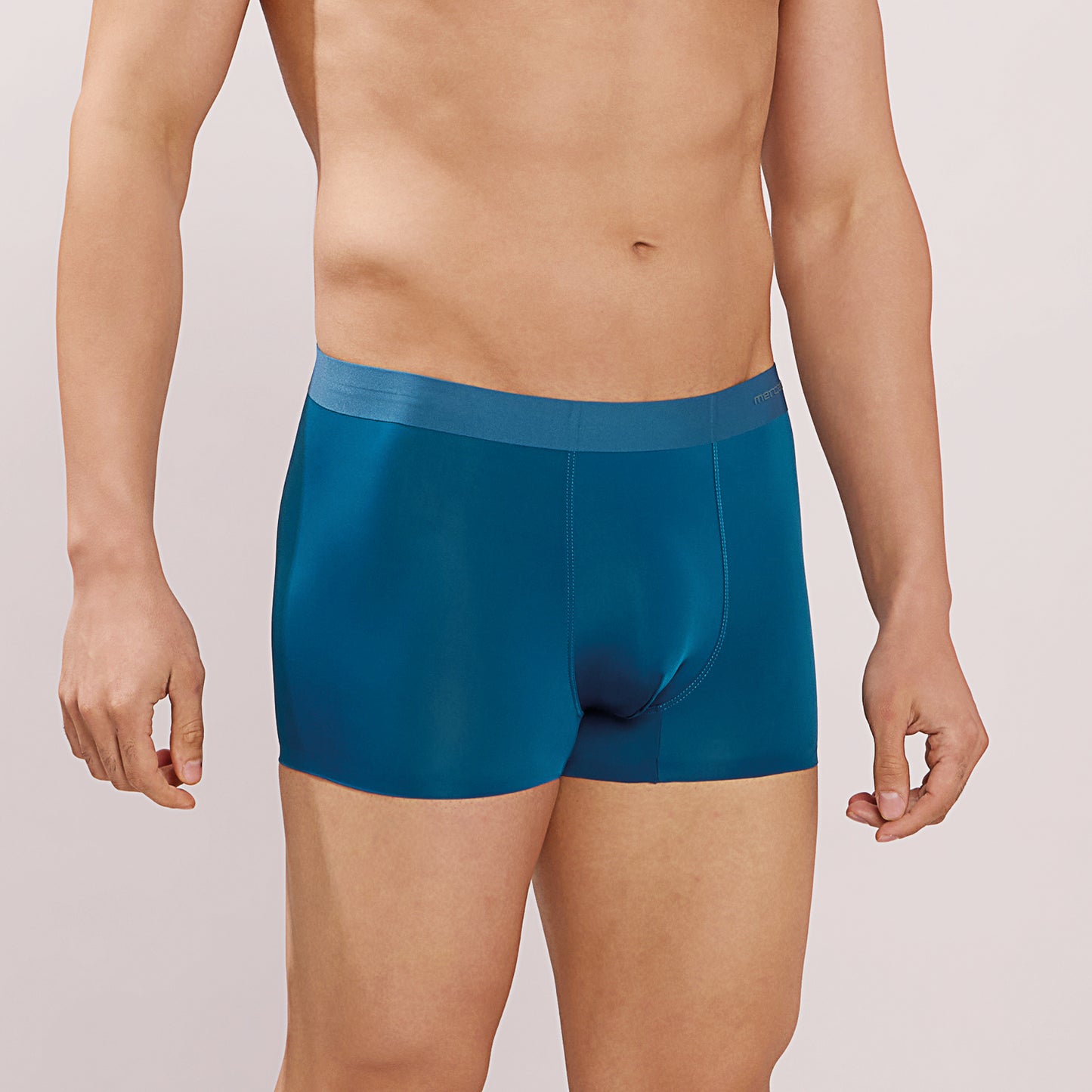 Seamless Ultra-Stretch Comfort – Microfiber Nylon Spandex Trunk – M110 – Teal