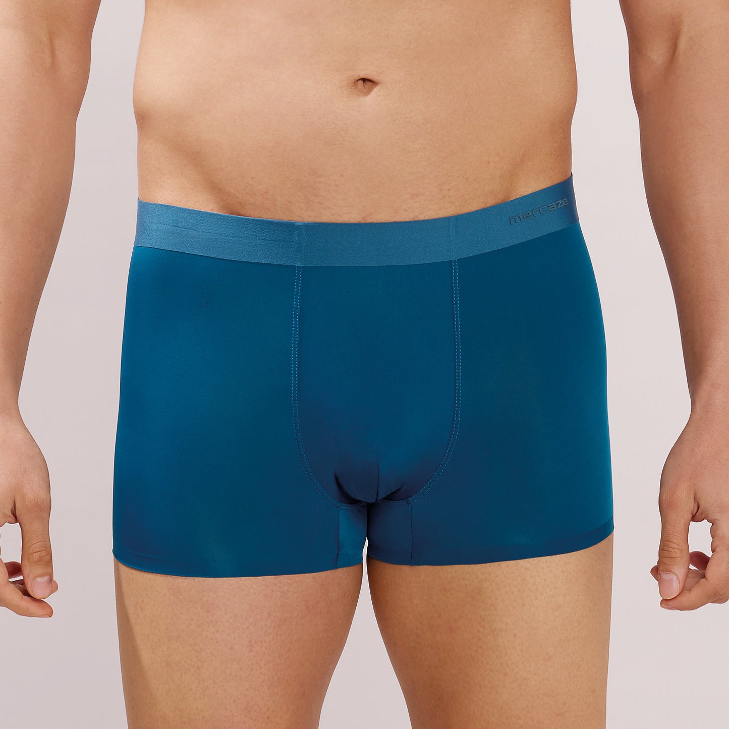 Seamless Ultra-Stretch Comfort – Microfiber Nylon Spandex Trunk – M110 – Teal