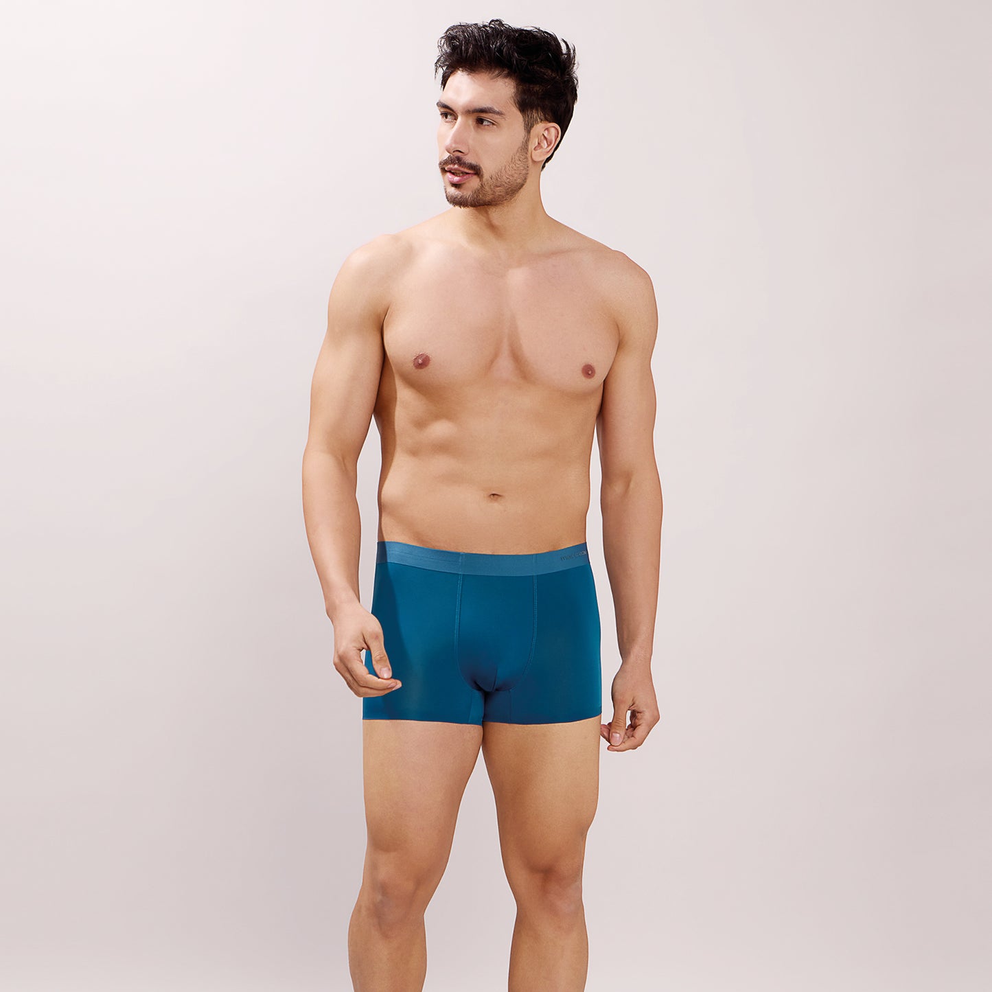 Seamless Ultra-Stretch Comfort – Microfiber Nylon Spandex Trunk – M110 – Teal