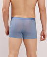 Seamless Fit Comfort – Microfiber Nylon Spandex Printed Trunk – M111 - Sky Blue