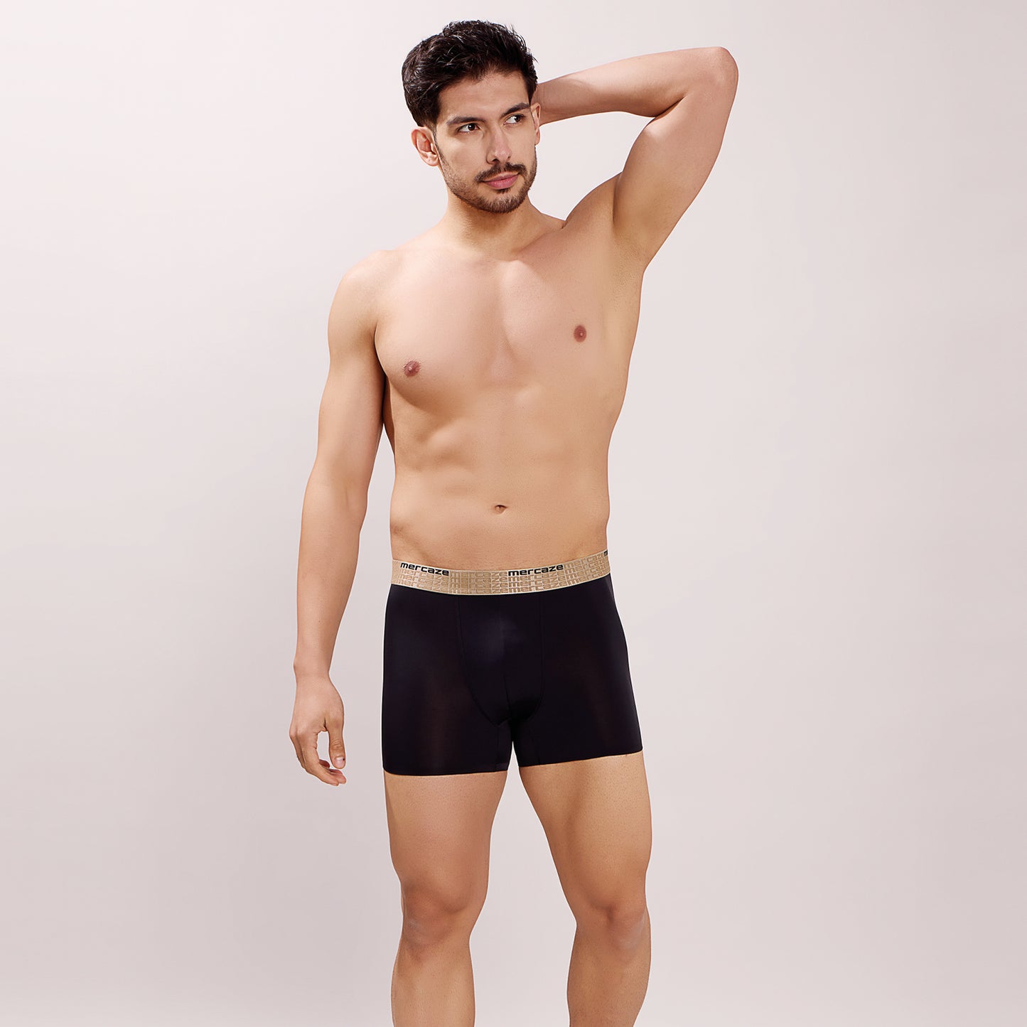 High-Stretch Performance Comfort – Micro Fibre Nylon Trunk – M112 – Black