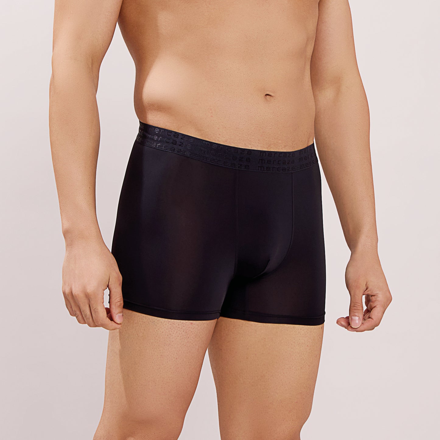 High-Stretch Performance Comfort – Micro Fibre Nylon Trunk – M114 - Black