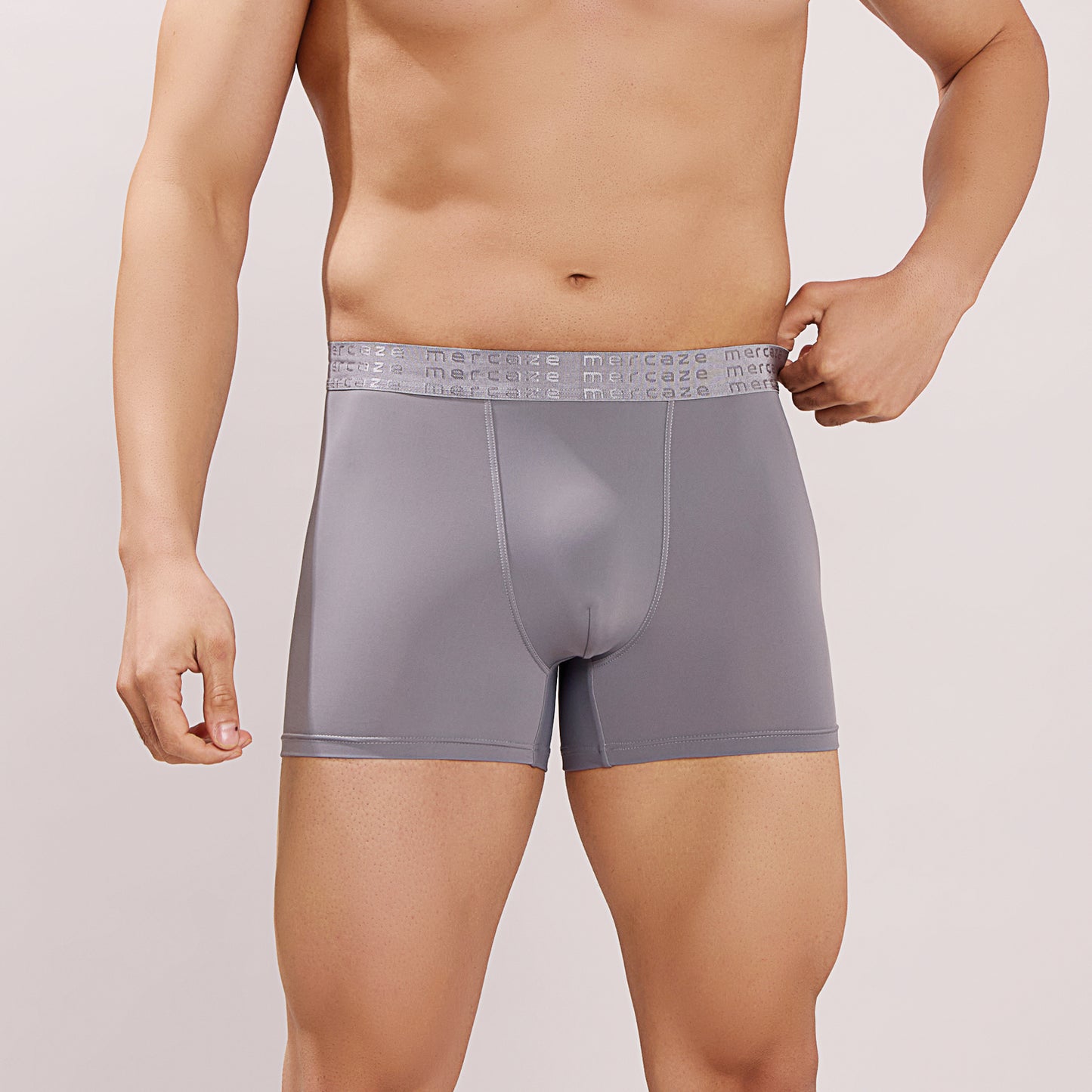 High-Stretch Performance Comfort – Micro Fibre Nylon Trunk – M114 - Dark Grey