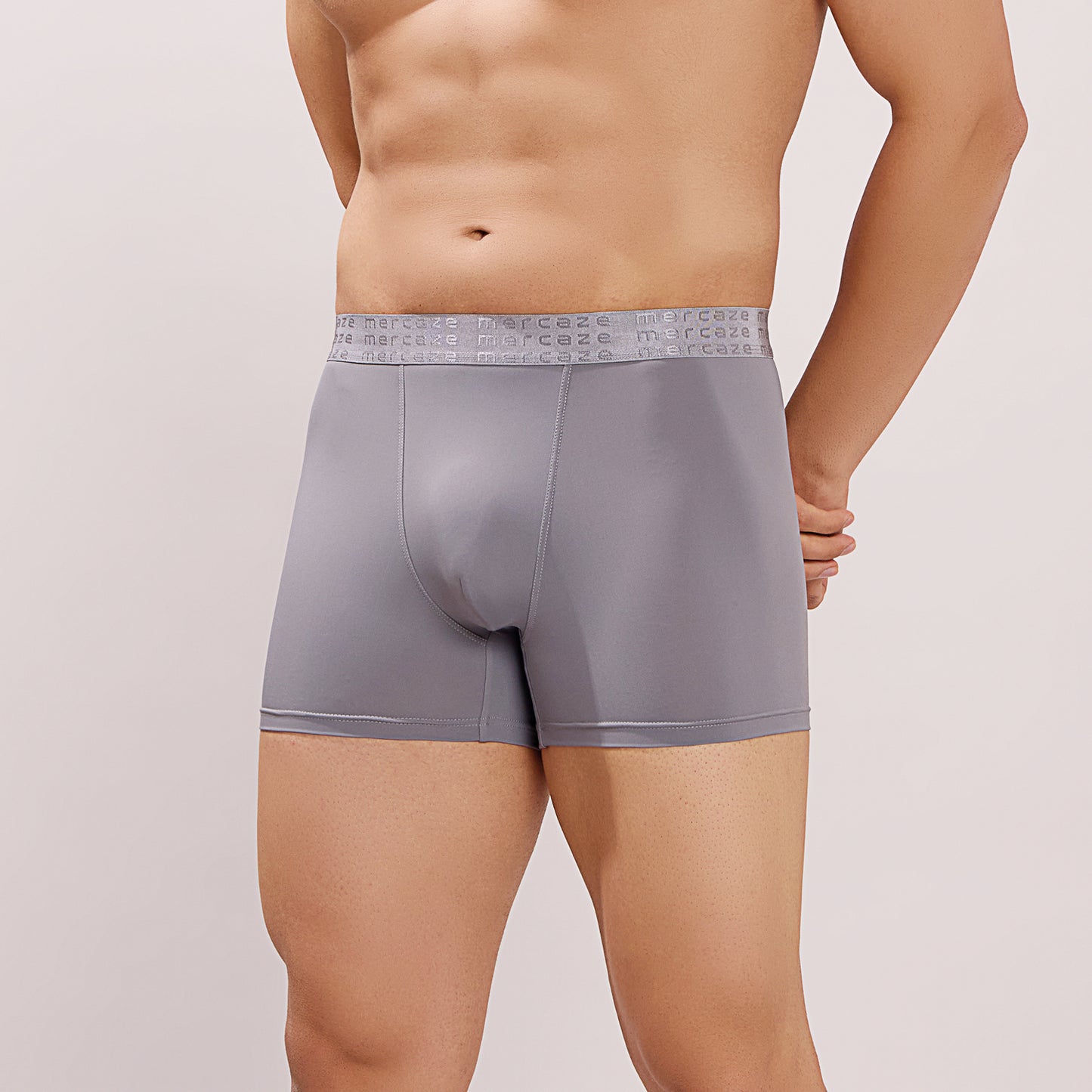 High-Stretch Performance Comfort – Micro Fibre Nylon Trunk – M114 - Dark Grey