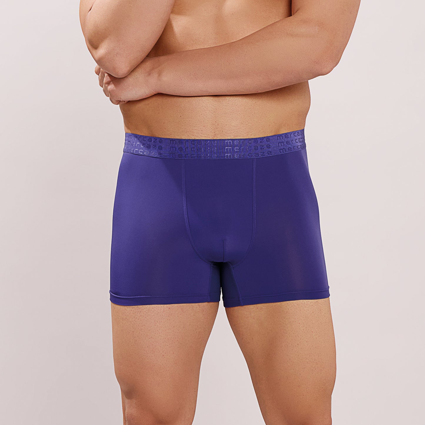 High-Stretch Performance Comfort – Micro Fibre Nylon Trunk – M114 - Deep purple