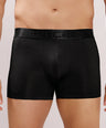 Premium Fit - Textured Jacquard Micro Fibre Nylon Spandex Trunk - M115 - Black