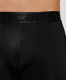 Premium Fit - Textured Jacquard Micro Fibre Nylon Spandex Trunk - M115 - Black