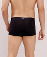 Soft Elastic Waistband- Premium Bamboo Cotton Spandex Trunk (Hipster) - M116- Black