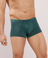 Soft Elastic Waistband- Premium Bamboo Cotton Spandex Trunk (Hipster) - M116- Olive