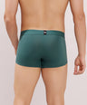 Soft Elastic Waistband- Premium Bamboo Cotton Spandex Trunk (Hipster) - M116- Olive