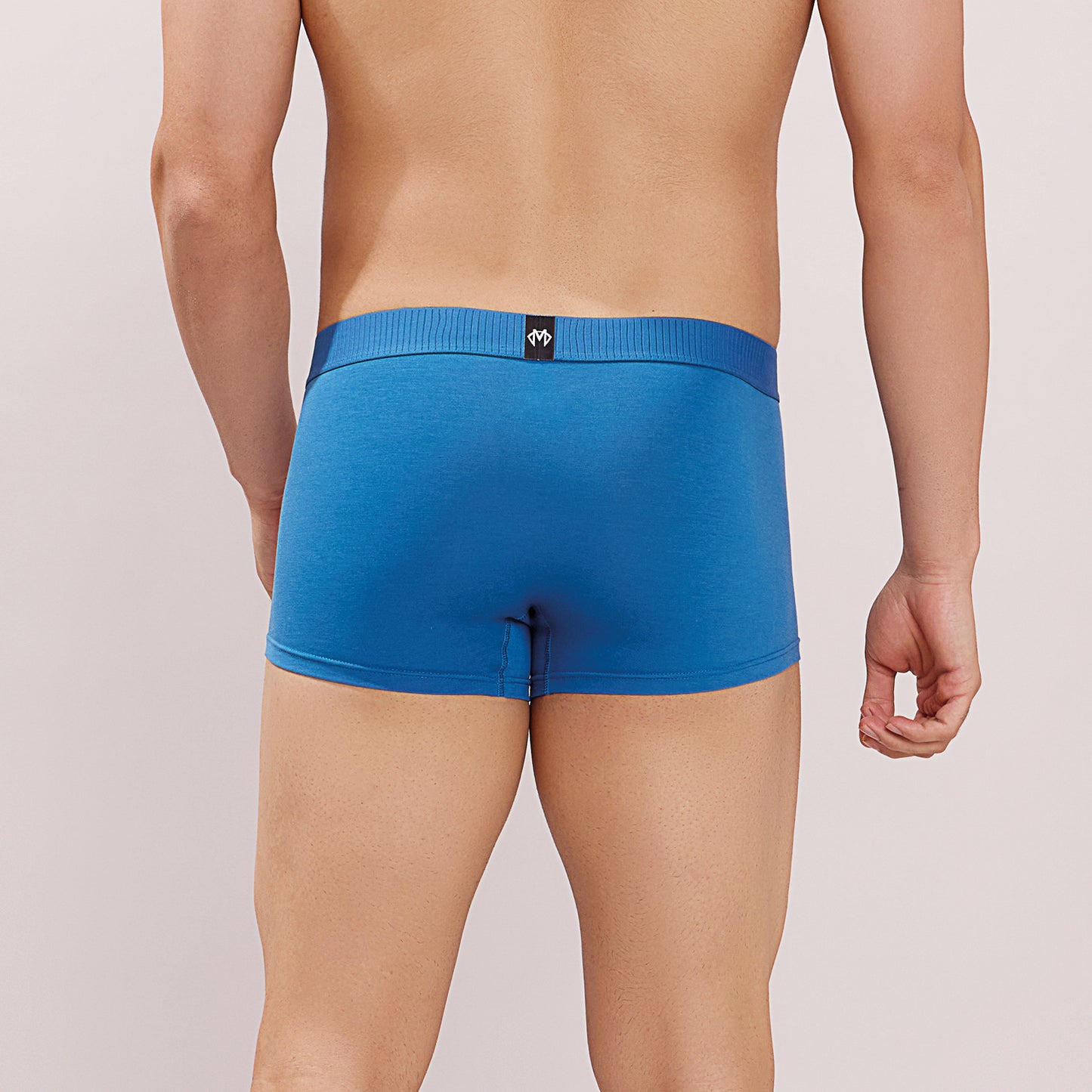 Soft Elastic Waistband- Premium Bamboo Cotton Spandex Trunk (Hipster) – M116 – Royal Blue