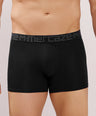 Soft Waistband - Premium Cotton Modal Spandex Trunk - M117 - Black