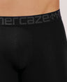 Soft Waistband - Premium Cotton Modal Spandex Trunk - M117 - Black