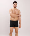 Soft Waistband - Premium Cotton Modal Spandex Trunk - M117 - Black