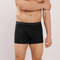Soft Waistband - Premium Cotton Modal Spandex Trunk - M117 - Black