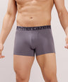 Soft Waistband - Premium Cotton Modal Spandex Trunk - M117 - Dark Grey