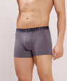 Soft Waistband - Premium Cotton Modal Spandex Trunk - M117 - Dark Grey