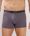 Soft Waistband - Premium Cotton Modal Spandex Trunk - M117 - Dark Grey