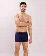 Soft Waistband - Premium Cotton Modal Spandex Trunk - M117 - Navy