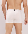 Soft Waistband - Premium Cotton Modal Spandex Trunk - M117 -  White