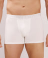 Soft Waistband - Premium Cotton Modal Spandex Trunk - M117 -  White